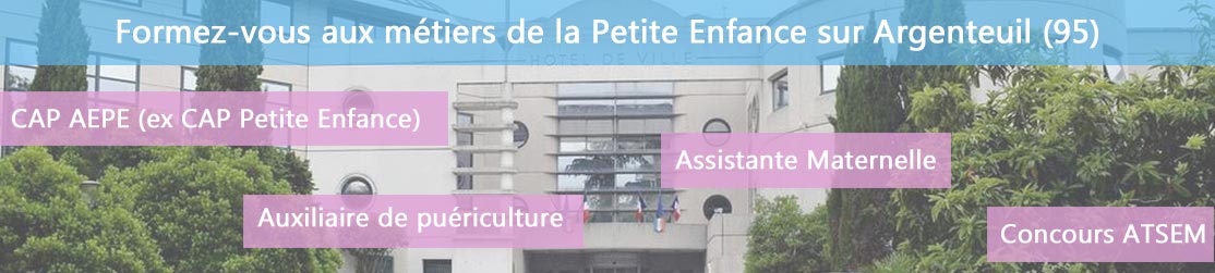 Ecole de Formation petite enfance sur Argenteuil 95