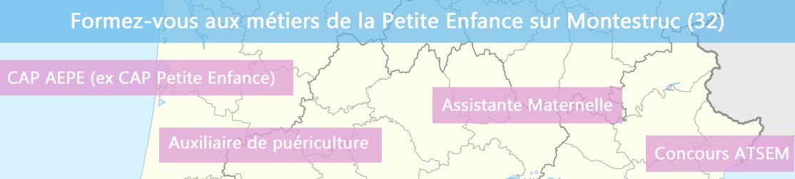Ecole de Formation petite enfance sur Montestruc-sur-Gers